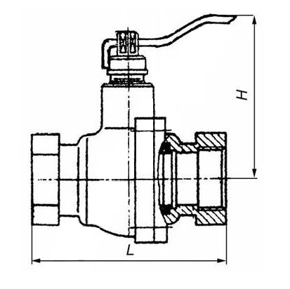 Краны шаровые чугунные